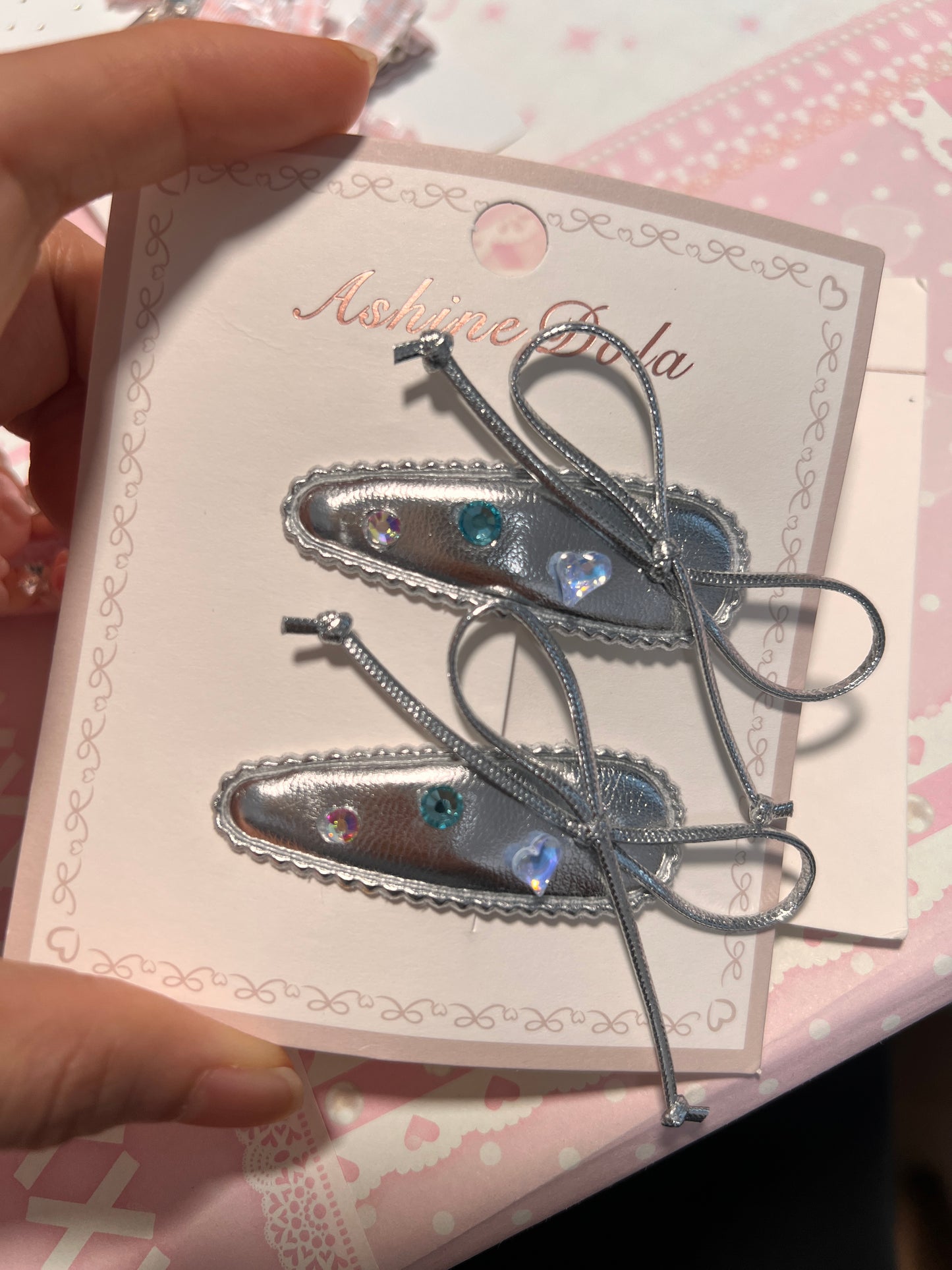 Handmade cute hair clips