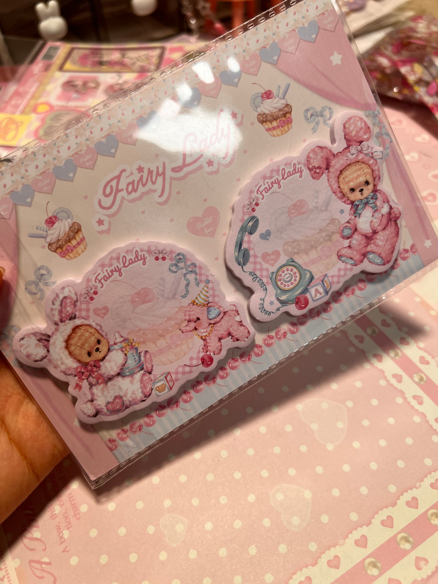 Cute Notebook& sticky note