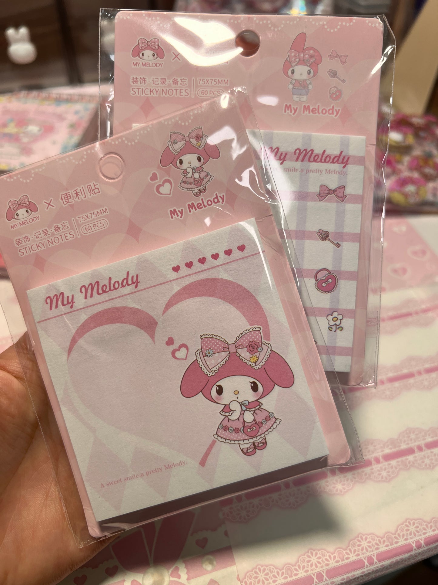Cute Notebook& sticky note