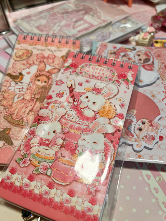 Cute Notebook& sticky note