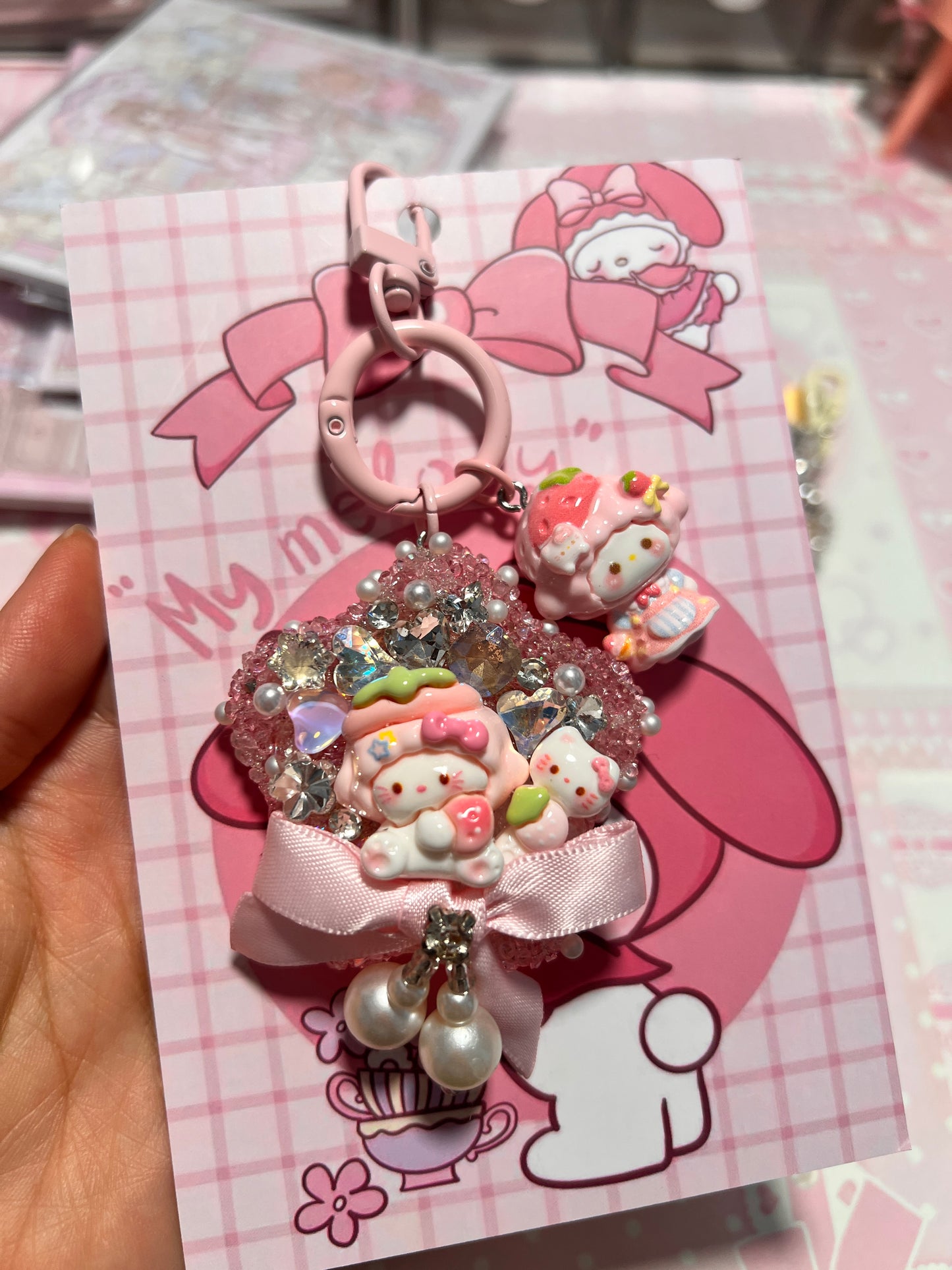 Handmade cute hair clips